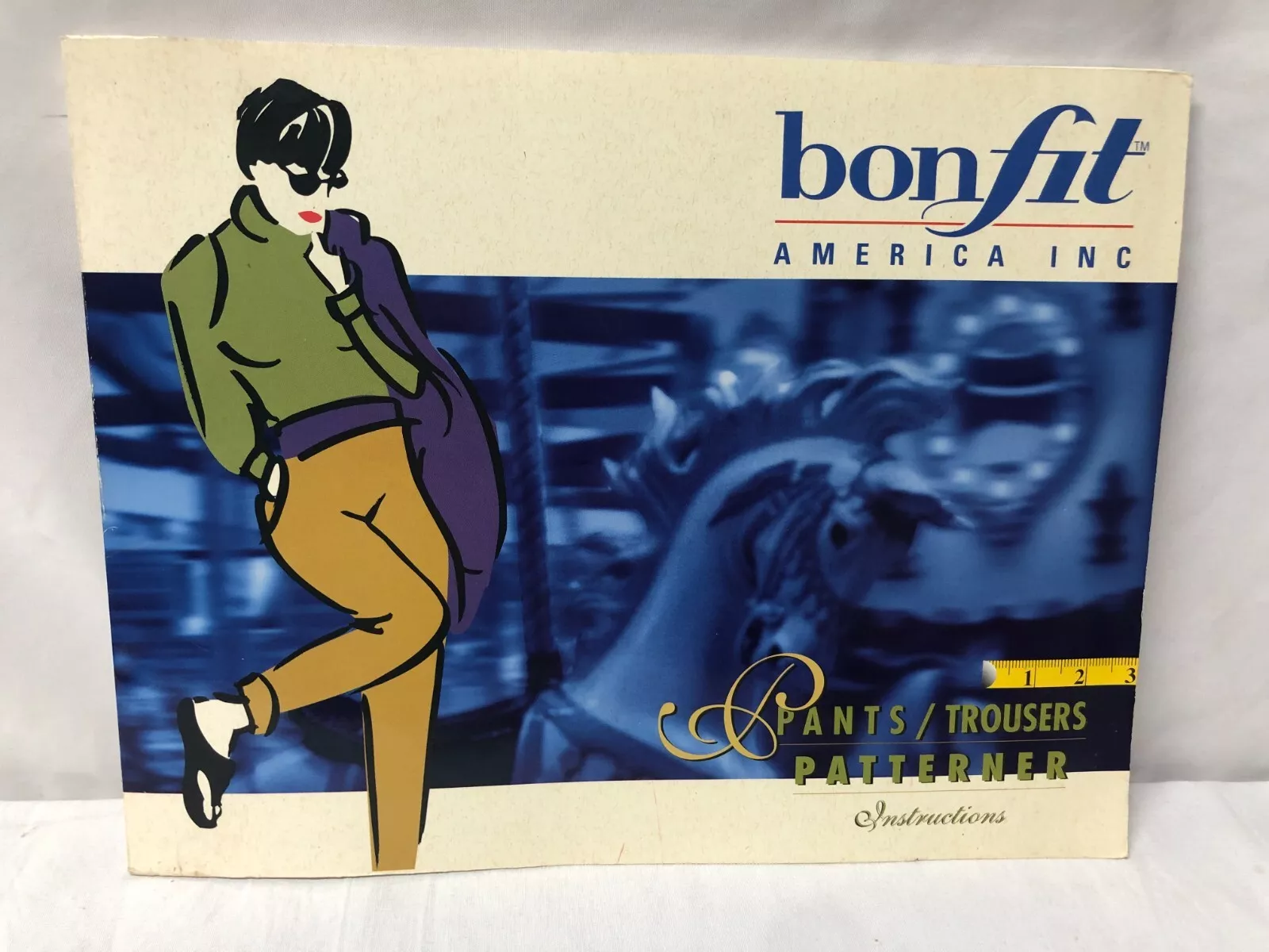 Bonfit America Inc Pants Trousers Patterner Instructions By Stanley Lerman - Picture 1 of 6