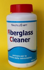 FIBERGLASS CLEANER POLVERE DETERGENTE SMACCHIATORE VETRORESINA BARCA VELA MOTORE