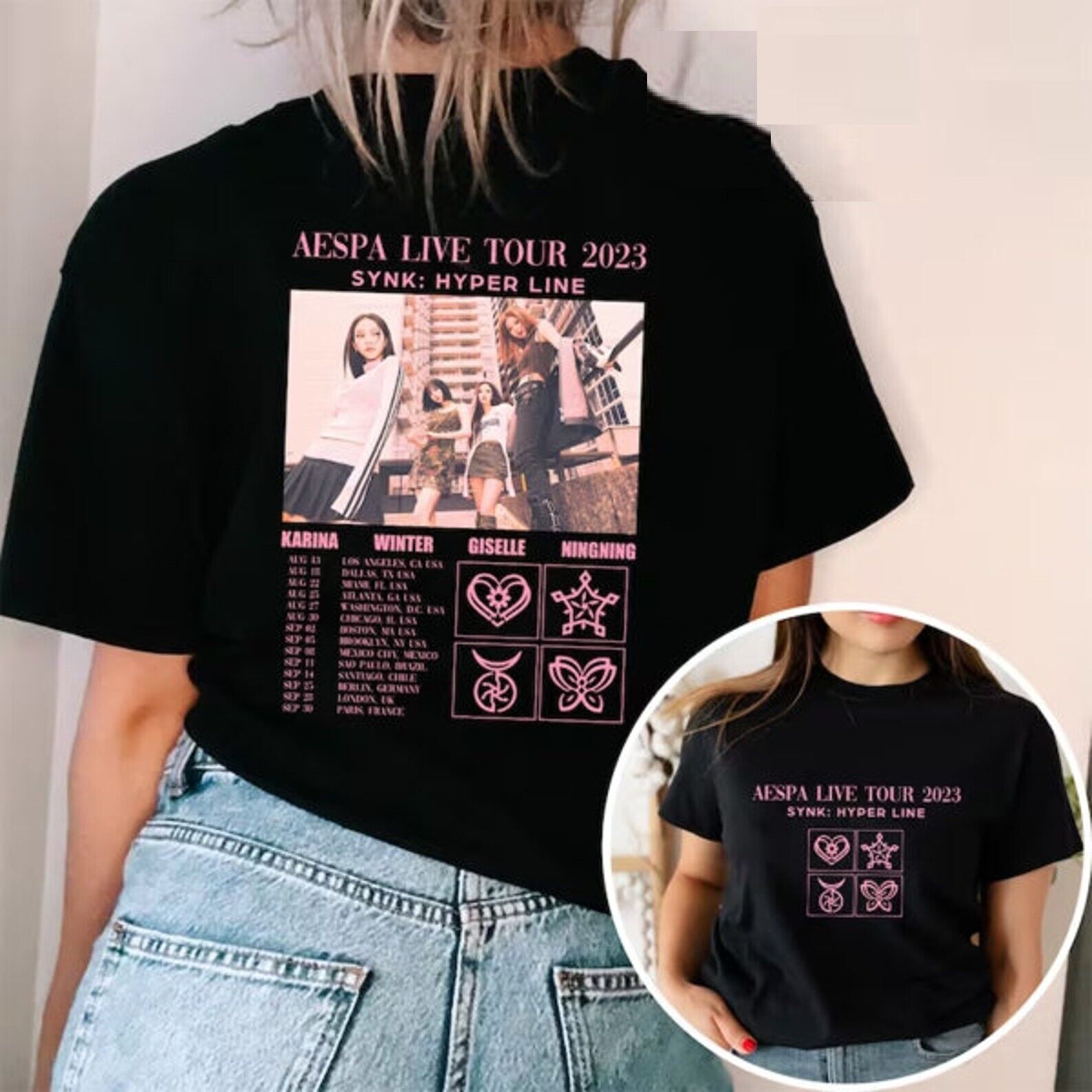 aespa 東京ドーム LIVE TOUR 2023 Tシャツ Sサイズ