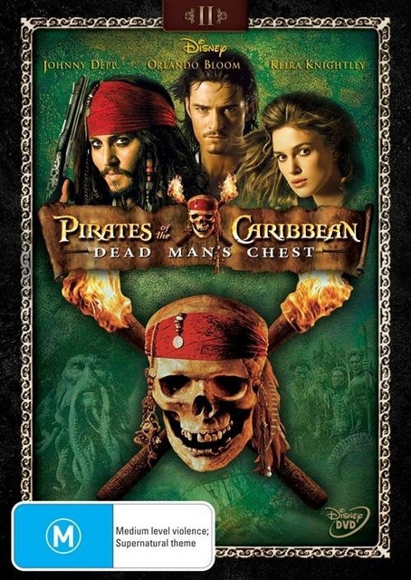 Pirates Of The Caribbean - Dead Man's Chest (DVD, 2011) Brand New