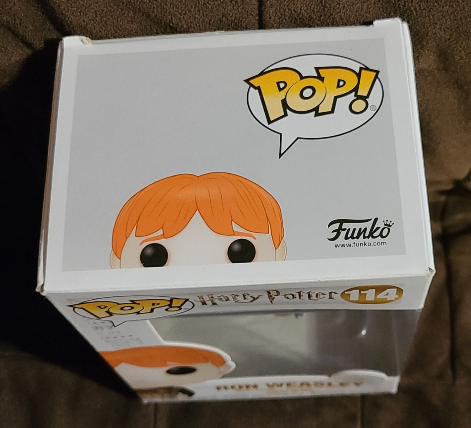 Figurine Funko Pop! Harry Potter - Ron Weasley - Vinyle 9,5 Cm - Cadeau Collection Officiel