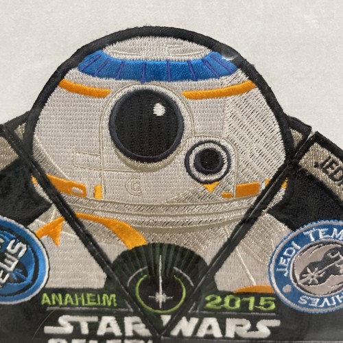 BB8 Set completo patch puzzle Star Wars Celebration Anaheim 2015 tutte e 6 le patch - Foto 2 di 6