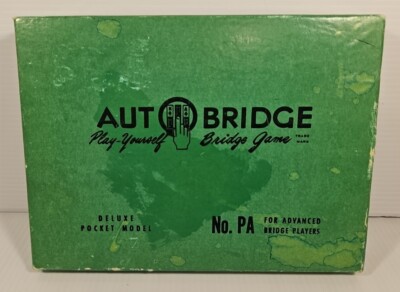 Vintage Auto Bridge Deluxe Pocket Model Game