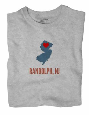 Randolph New Jersey NJ T-Shirt HEART