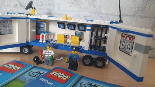 LEGO CITY: Mobile Police Unit (60044) Polizei Transporter - komplett incl. OBA´s - Bild 3 von 4