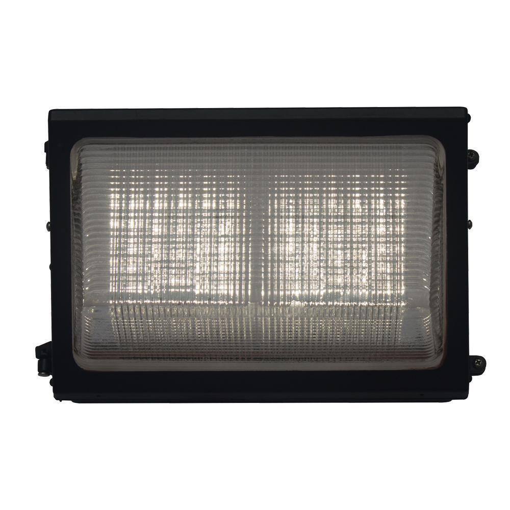 Commercial Electric Powerwall Outdoor LED Wall Pack, 6800 Lumens