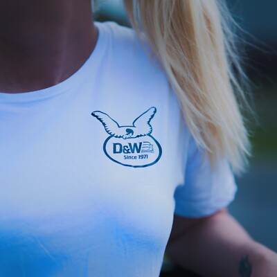 D&W Kollektion Long T-Shirt White Unisex