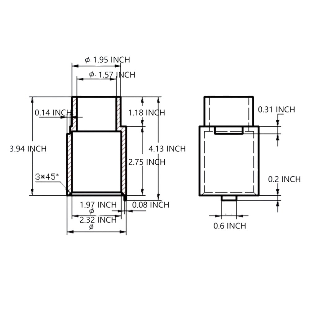 New 2 Post Lift Tall Truck Extension Adapter Height Extensions 4Pcs USA