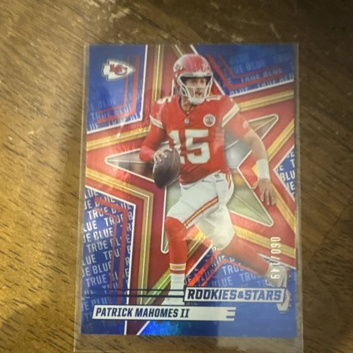2025 Panini Rookies & Stars - Patrick Mahomes II #7 True Blue /149