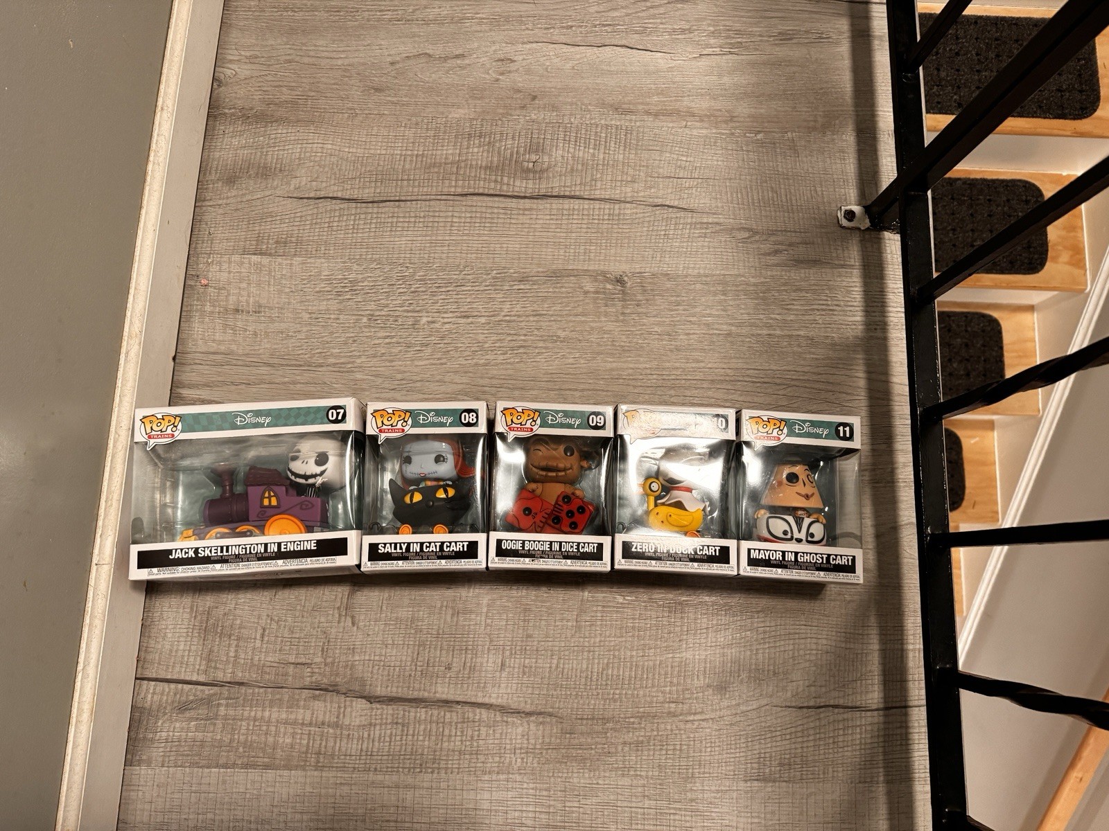 Funko Pop! Trenes Pesadilla antes de Navidad - Juego completo de 4