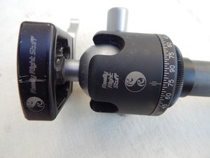 Really Right Stuff BH-25 Ball Head Screw-Knob Clamp with GITZO GT1540T 6X