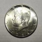 1964 Kennedy Half Dollar 50C Uncirculated US Coin Uncertified
