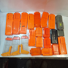 NERF 18 ROUND and other MAGAZINE CLIP DART LOT