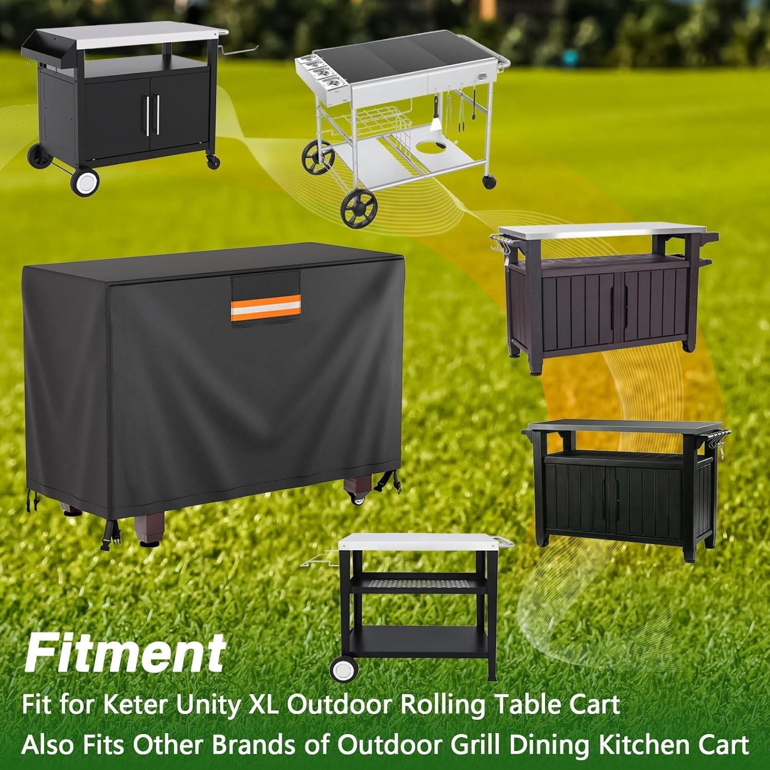 3 Burner Grill Cover for Weber Spirit Series Grills, Waterproof Griddle New