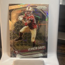 Panini Prizm 2025 Vernon Davis Parallel San Francisco 49ers #39 Football Card