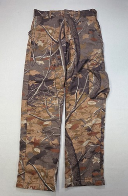 #ad 90s Cabela’s Dry Plus Camo Hunting Mens 36 DriTech USA Made Lined Skyline $22.99