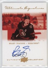 2021-22 Upper Deck Ultimate Collection Gold 3/10 Brady Tkachuk #USR-BT Auto 18n5