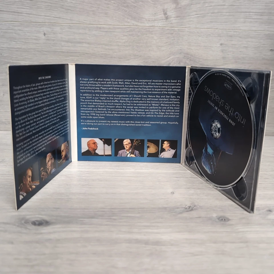 John Fedchock Ny Sextet - Into The Shadows - CD Album Digipak - 2020 Summit VGC - Image 3 of 4
