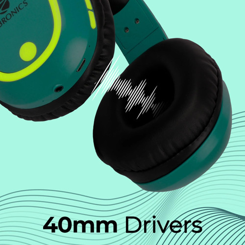ZEBRONICS Thunder Bluetooth 5.3 Wireless Over Ear Headphones - Picture 6 of 6