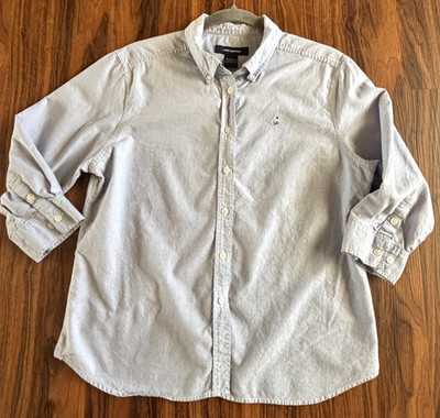 VTG The Limited Button Up Shirt Women Large 3/4 Sleeve Blouse Casual Workwear