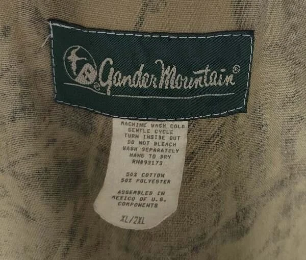 Gander Mountain Men's XL Turkey Hunting Vest Padded Camo Adjustable Straps - Image 4 of 4