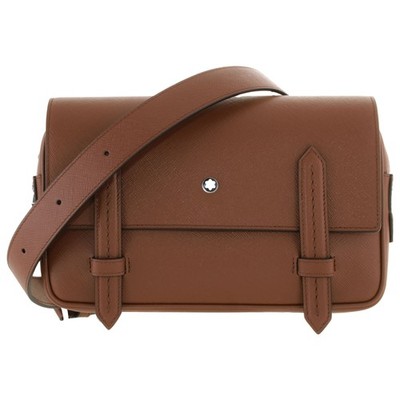 Montblanc Sartorial Leather Crossbody - Fauve 220424
