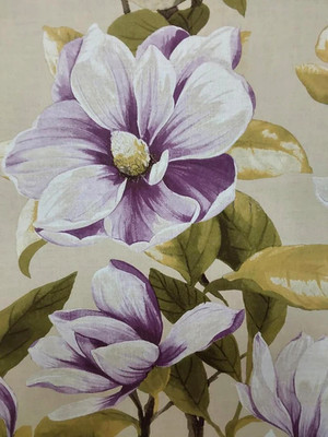 Tobago Purple Floral Seabrook Wallpaper TR20909