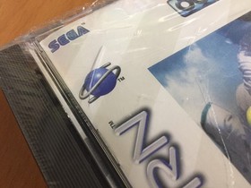 NEW sealed BREAK POINT TENNIS Sega Saturn SPORTS Ocean HANG TAB Shrink Wrap