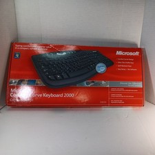 Microsoft Comfort Curve Keyboard 2000 Ergonom...