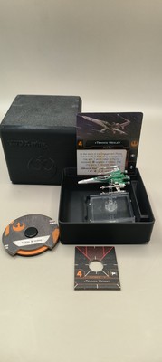 Star Wars x Wing Miniatures Temmin Wexley T-70 X Wing - Card Counter & Hardcase 