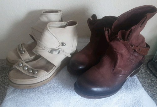 A.S.98 Schuhpaket,2paar,1xBoots,1xSandalen,gr.39🌺 - Bild 1 von 17