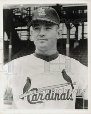 Press Photo St. Louis Cardinals baseball player Larry Jackson - kfx11505