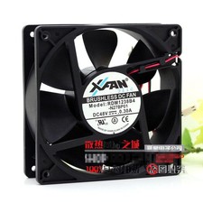 1 pc. New RDM1238B4 48V 0.30A 12038 12CM 2-Wire Double Ball Durable Fan