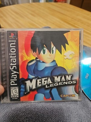 Megaman Legends Black Label W/Registration Card Playstation 1 Tested
