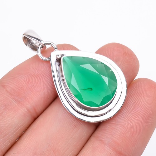 Ciondolo Lapislazzuli Naturale Argento 925 &ndash; Fatto A Mano India, Regalo Unico