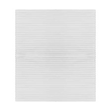 Fleece Throw Blanket White, 50 X 60 In. Flannel Throw Blanket, 1 Cute Small Fuzz