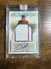 2024 Boys of Summer Jumbo Prospect Silver Andrew Painter JERSEY AUTO /99