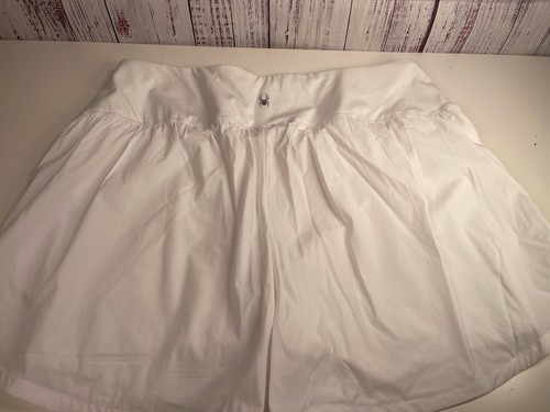 Pantaloncini donna SPYDER Active bianchi taglia large nuovi con etichetta - Foto 3 di 3