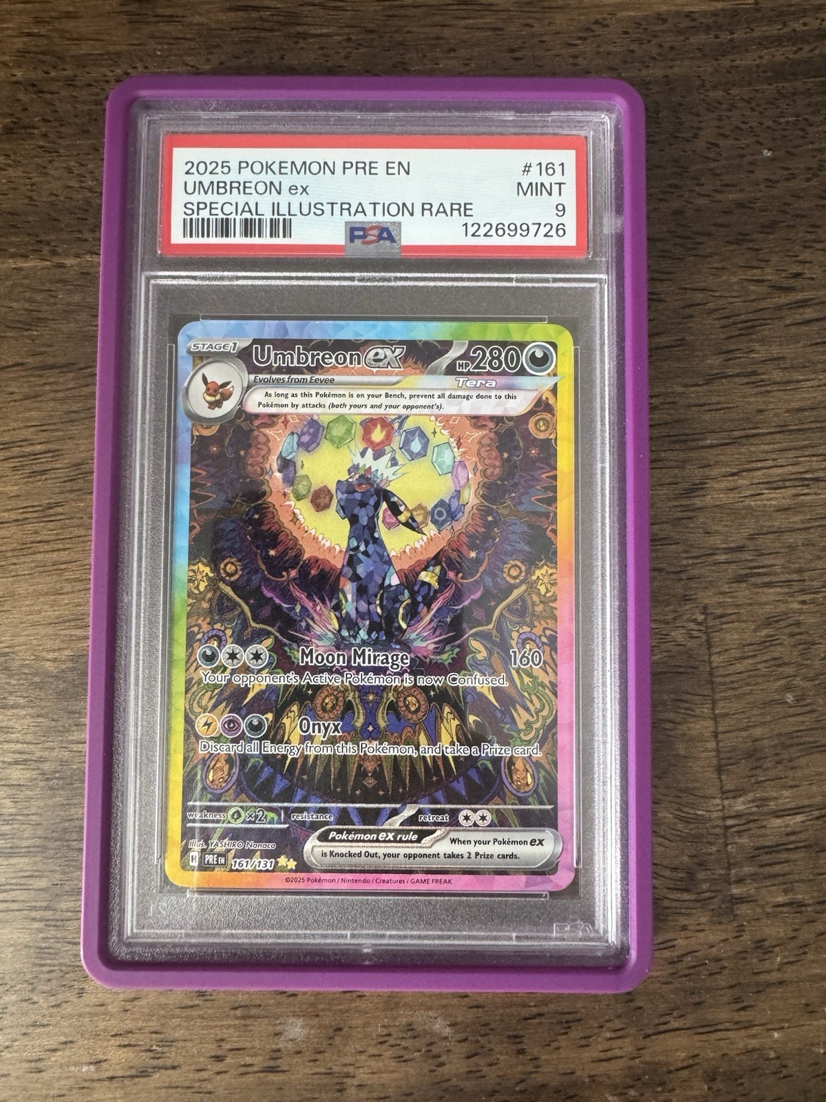 Umbreon ex (161/131) - Prismatic Evolutions Value - GoCollect