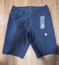 FOX Racing Ranger Board Shorts Men 34 Blue Adjustable Swim Trunks Surf Logo