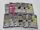 J-82 VINTAGE 1990'S HASBRO GI JOE CARD BACKS LOT OF 11 COBRA B.A.T. ETC