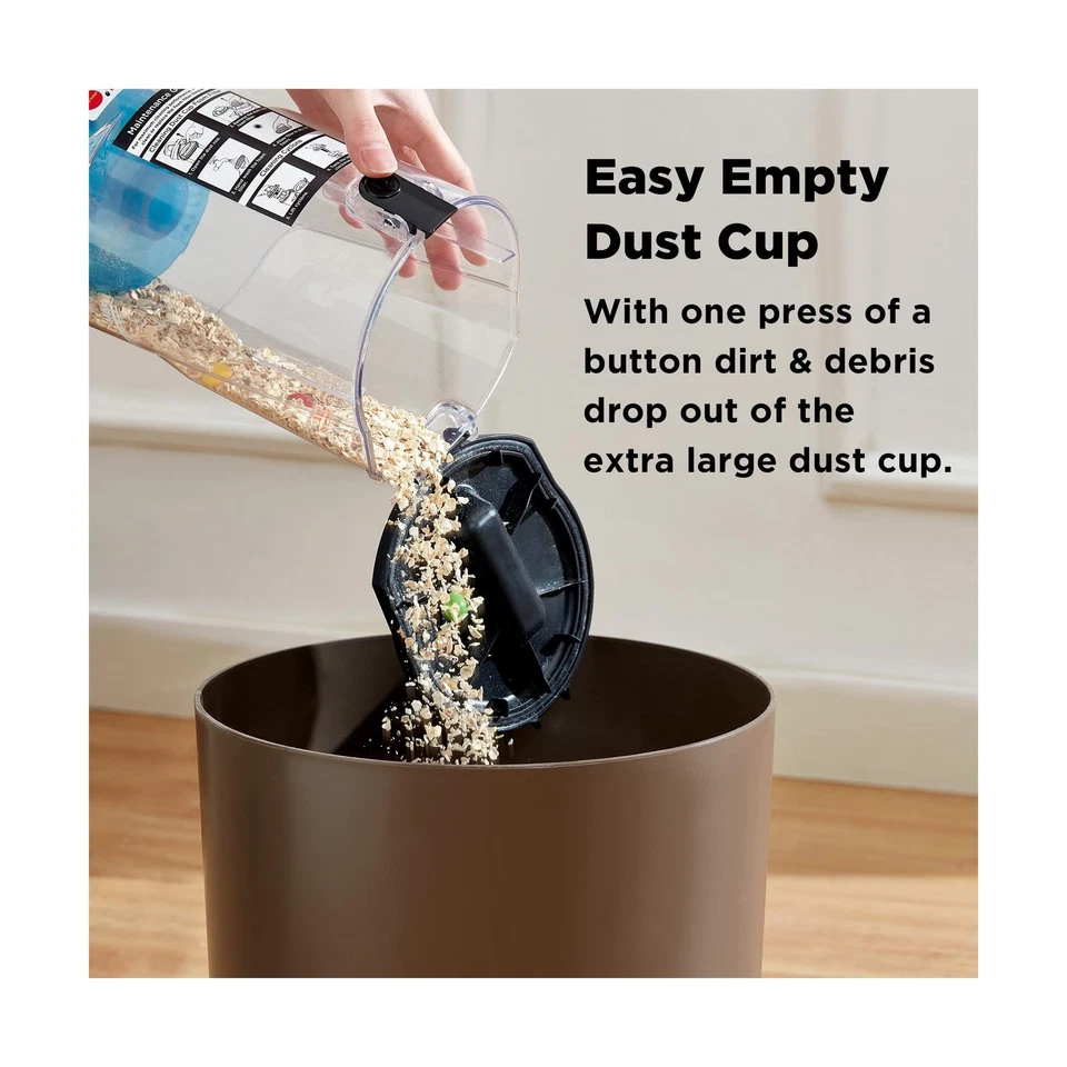 Eureka AirSpeed NEU10AE5 Bagless Vacuum - Blue - Powerful Clean - Image 3 of 4