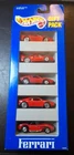 Vintage Hot Wheels Matel Ferrari 5-Car Gift Pack 1993 Sealed