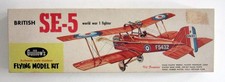 Vintage 1957 Guillow's British SE-5 World War I Fighter, Awesome