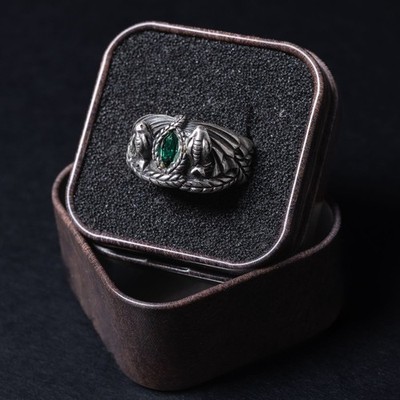 Herr der Ringe   Barahirs Ring (Aragorn)   925 Silber   Schumann / NLP Inc.