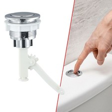 38mm Bathroom Toilet Push Button Single Flush Button Toilet Water Tank Button