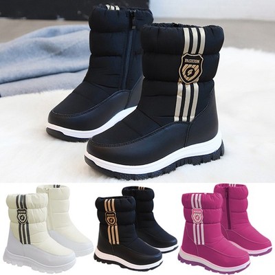 Winter Schneestiefel Kinder Mädchen Schneestiefel Outdoor Warm Schneestiefel