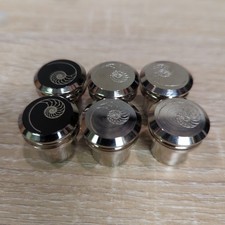 Cardas Audio Female XLR C SS Protective Caps 2 Black  4 Silver