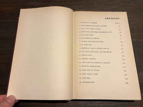 1943 HERE IS YOUR WAR Ernie Pyle Illustrated 1st Edition HCDJ $3.00 WW2 Vintage - Bild 5 von 13