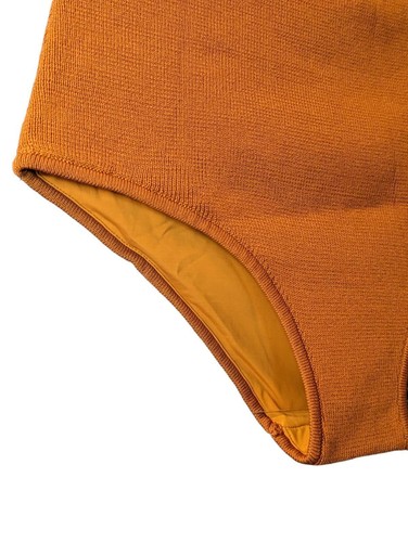 CLOE CASSANDRO Brown Bikini Bottoms Lola High Waist Knit Size S NEW RRP 160 - Picture 15 of 23